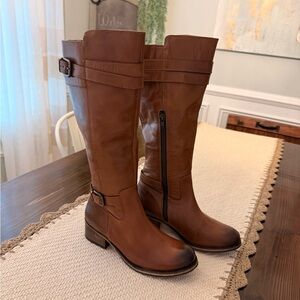 Seychelles Women’s Brown Leather Riding Boots Sz 7.5